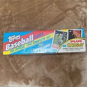 Tops baseball cards 
Never opened